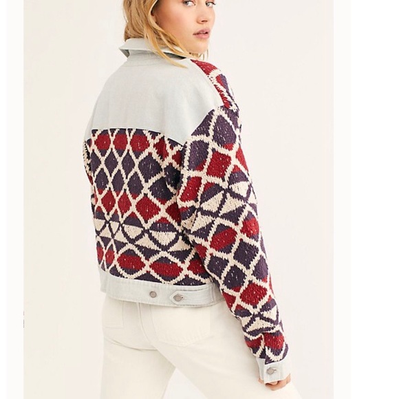 Free People Lakeside Denim Jacket 